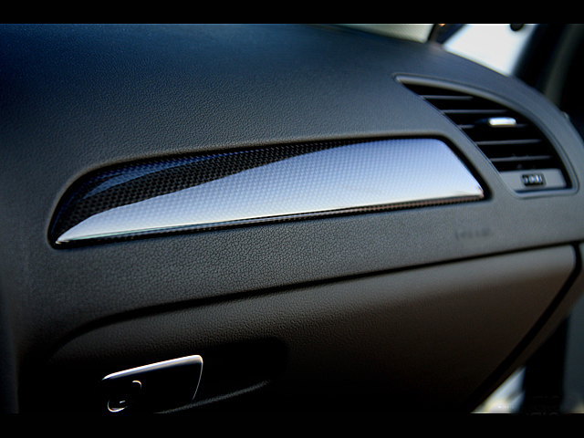Carbon Fiber Interior Decoration Decal Frame Cover Trim SLine Quattro For Audi A4 S4 A5 S5 2009-2016 LHD Armrest Water Cup Holder Frame Cover