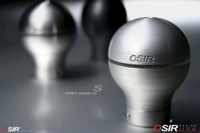 OSIR Design USA: Orbit Illuminated Knob V3 - Noir (Black) OSIR Design USA: Orbit Illuminated Knob V3 - Noir (Black)