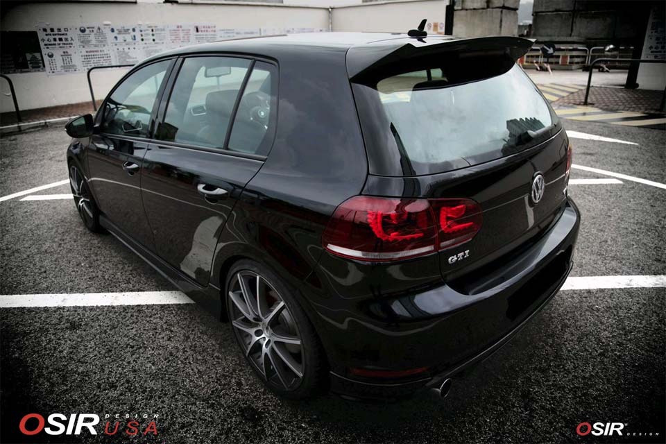 VICTORY Dachspoiler Carbon VW Golf 6 Tuning DTC Diffusor Volkswagen R