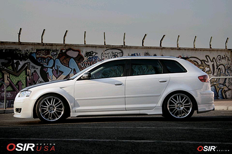 Experiment seksueel verdieping OSIR Design USA: Skirts A3S V2 Sportback - Audi A3 / A3 S-Line / S3 / RS3  8P/8PF