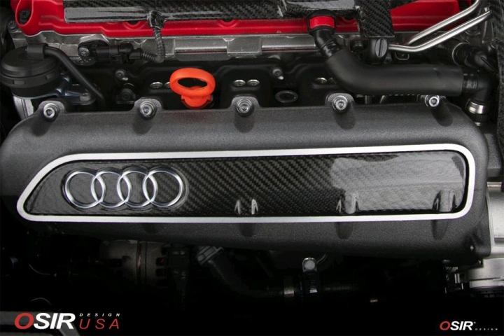 OSIR Design USA: Intake Cover TTRS - Carbon Fiber - Audi TT RS Mk2