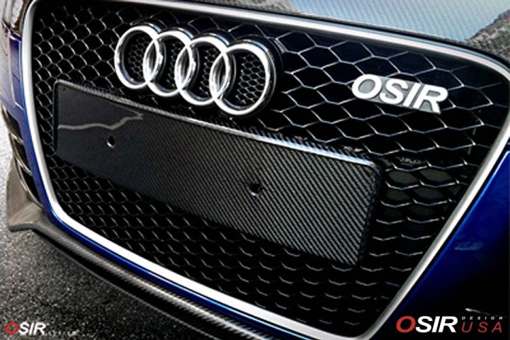 Audi tt license plate frame discount