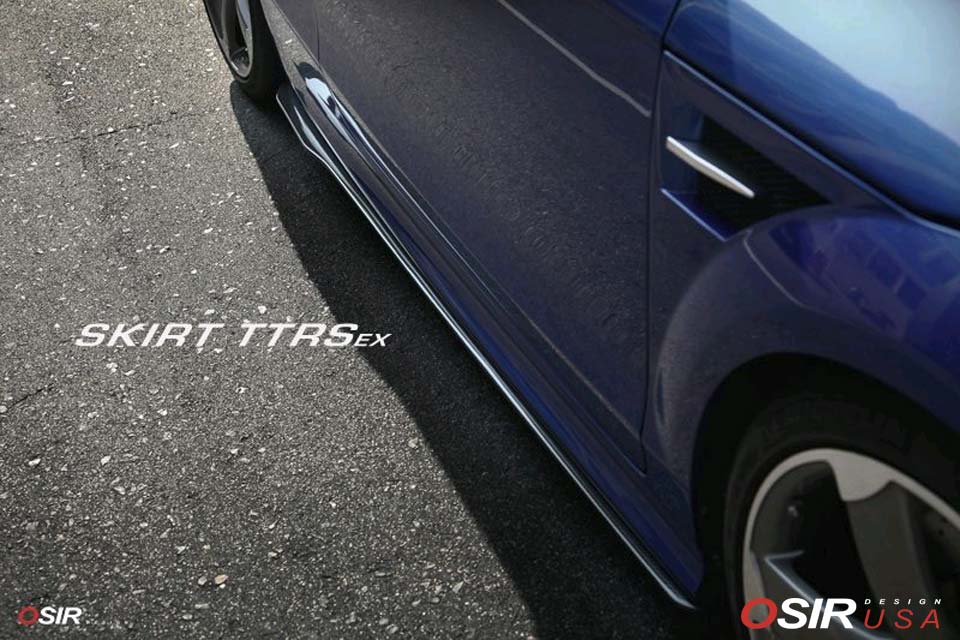 OSIR Design USA: Skirt TTMK2 EX - Carbon Fiber - Audi TT S-Line 