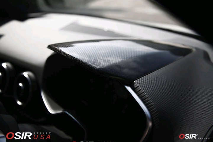 OSIR Design USA: Dash Top Cover TTMK3 - Carbon Fiber - Audi TT